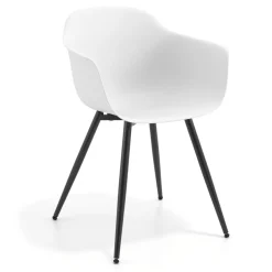 Sedia Conferenza Alice, 4 gambe, design avvolgente