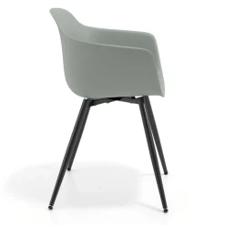 Sedia Conferenza Alice, 4 gambe, design avvolgente