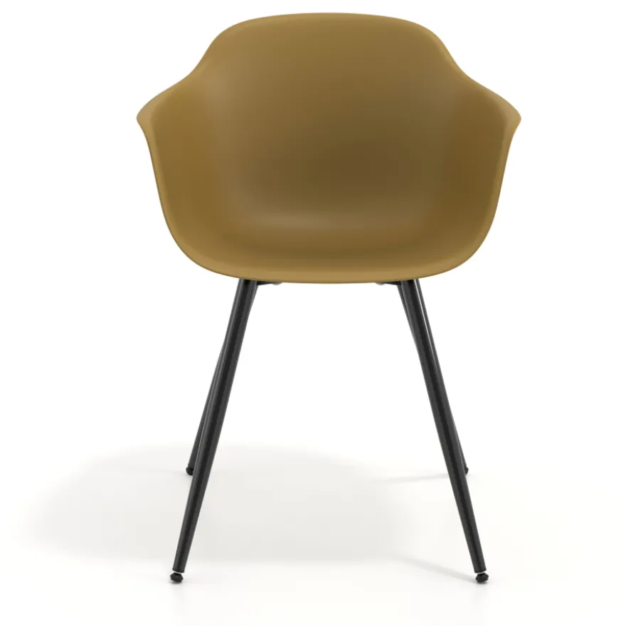 Sedia Conferenza Alice, 4 gambe, design avvolgente