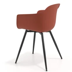 Sedia Conferenza Alice, 4 gambe, design avvolgente