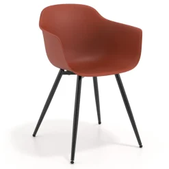 Sedia Conferenza Alice, 4 gambe, design avvolgente