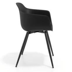 Sedia Conferenza Alice, 4 gambe, design avvolgente