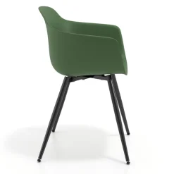 Sedia Conferenza Alice, 4 gambe, design avvolgente