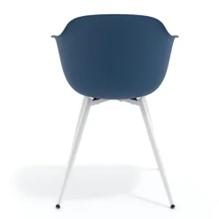 Sedia Conferenza Alice, 4 gambe, design avvolgente