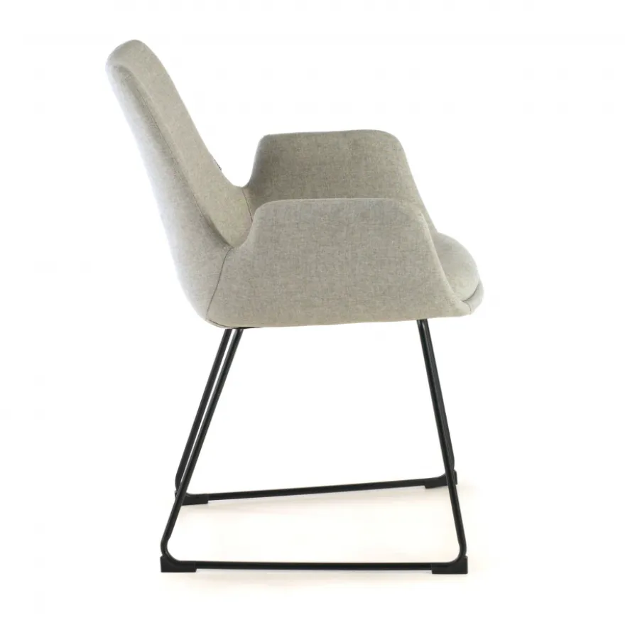 Sedia Conferenza Glamm, Cantilever, struttura in acciaio