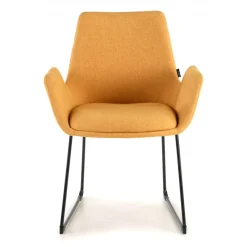 Sedia Conferenza Glamm, Cantilever, struttura in acciaio