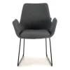Sedia Conferenza Glamm, Cantilever, struttura in acciaio
