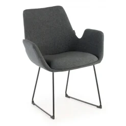 Sedia Conferenza Glamm, Cantilever, struttura in acciaio