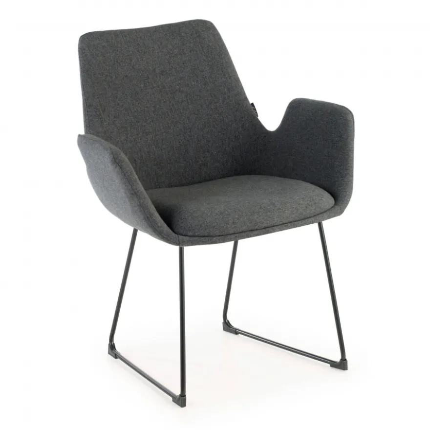 Sedia Conferenza Glamm, Cantilever, struttura in acciaio