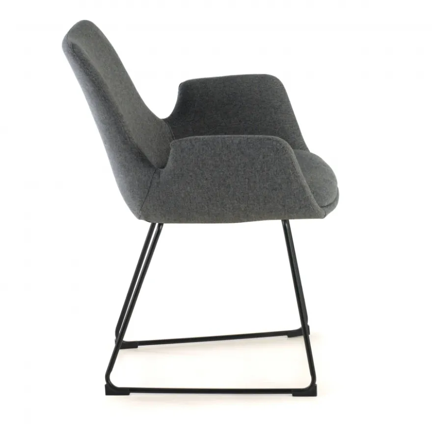 Sedia Conferenza Glamm, Cantilever, struttura in acciaio
