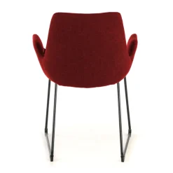 Sedia Conferenza Glamm, Cantilever, struttura in acciaio