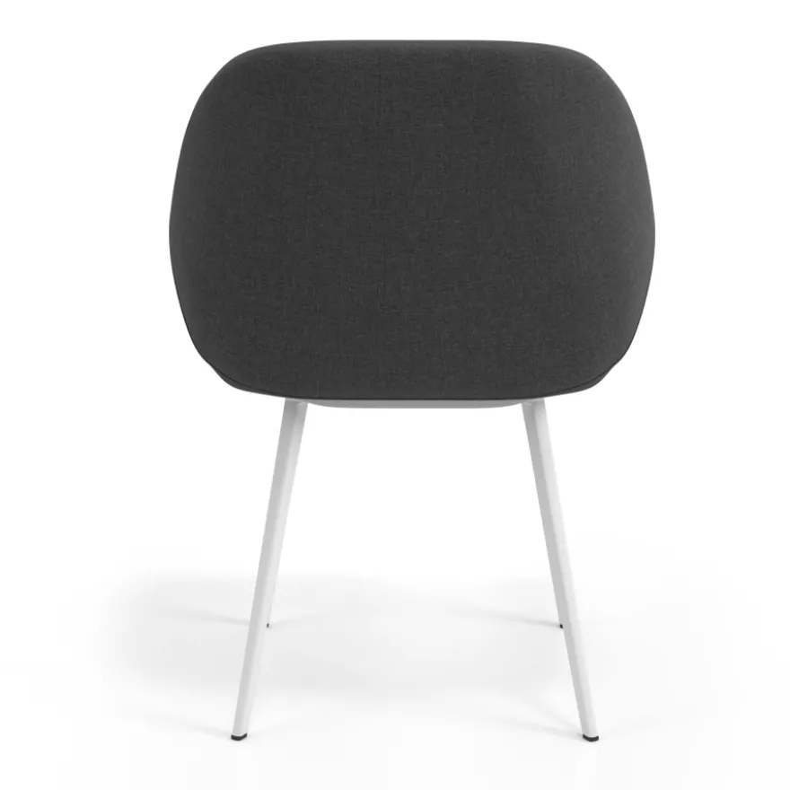 Sedia conferenza Greta, 4 gambe, braccioli imbottiti