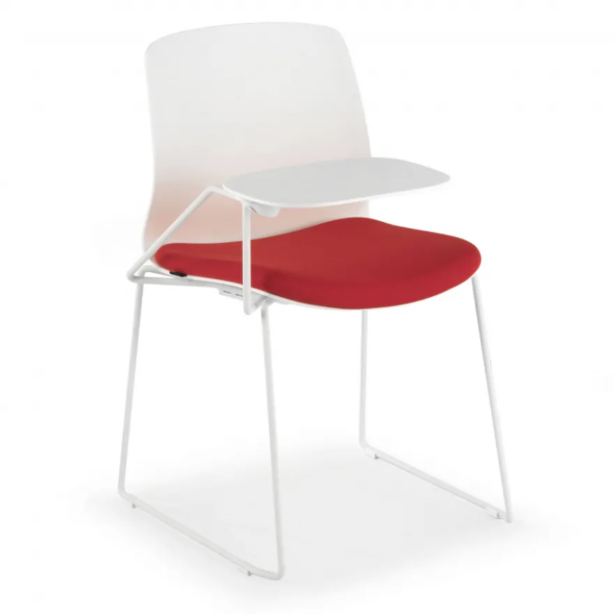Sedia con Ribaltina Swing, conferenza, Uso professionale 8 ore