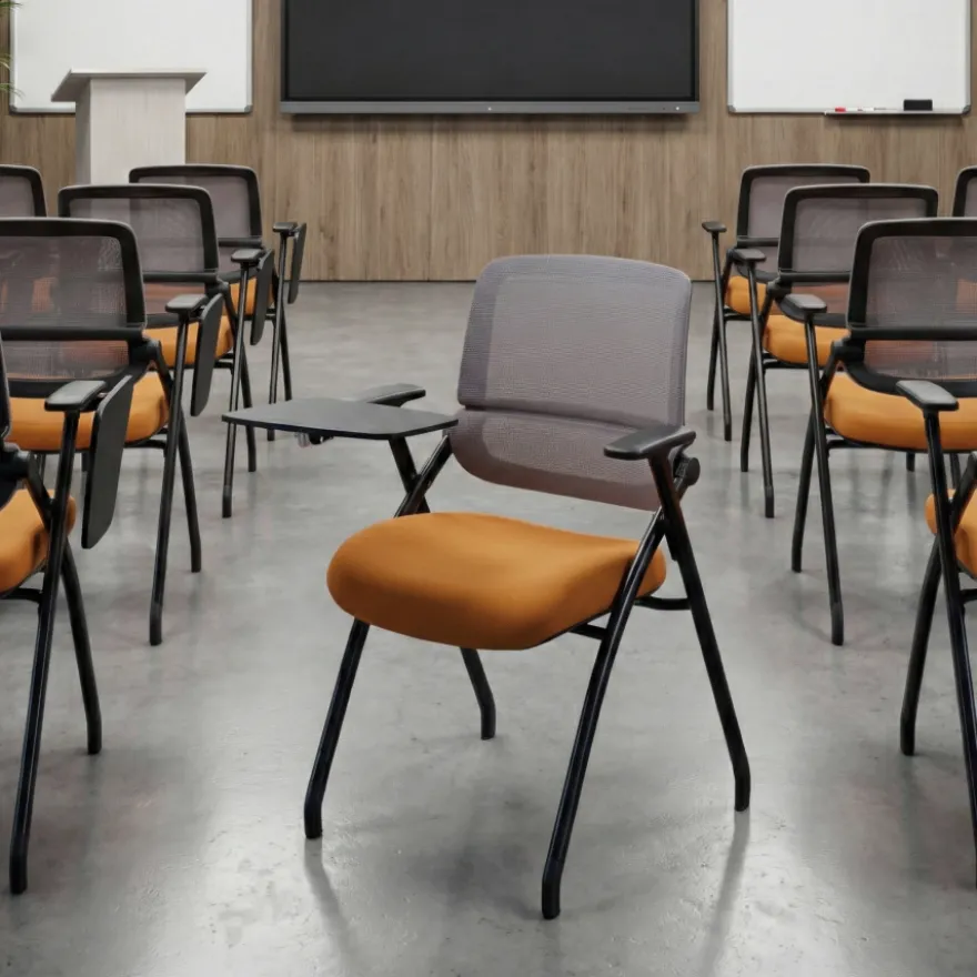 Sedia con tavoletta Smart, formazione, pieghevole