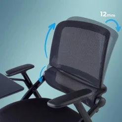 Sedia con tavoletta Smart, formazione, pieghevole