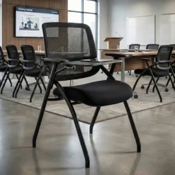 Sedia con tavoletta Smart, formazione, pieghevole