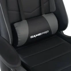 Sedia da Gaming GamePro, supporto lombare, braccioli 1D