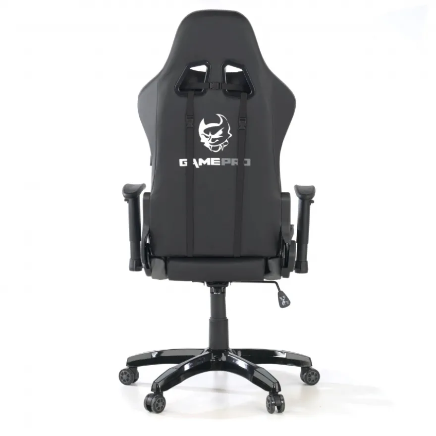 Sedia da Gaming GamePro, supporto lombare, braccioli 1D