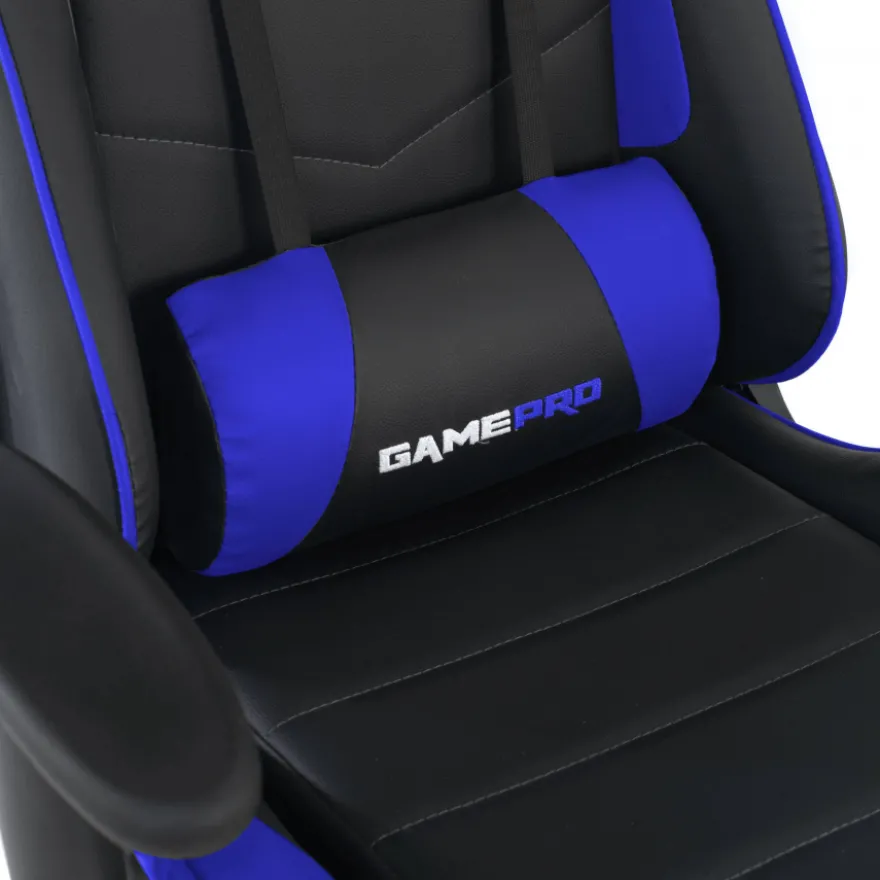Sedia da Gaming GamePro, supporto lombare, braccioli 1D
