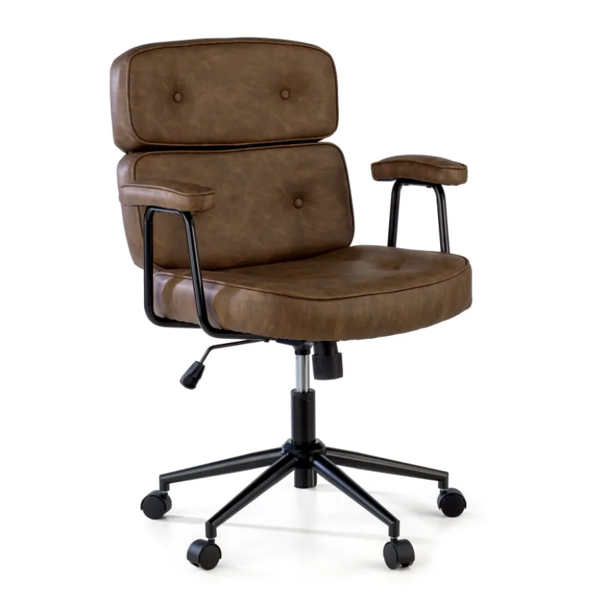Sedia da Scrivania design Royale, sedile imbottito