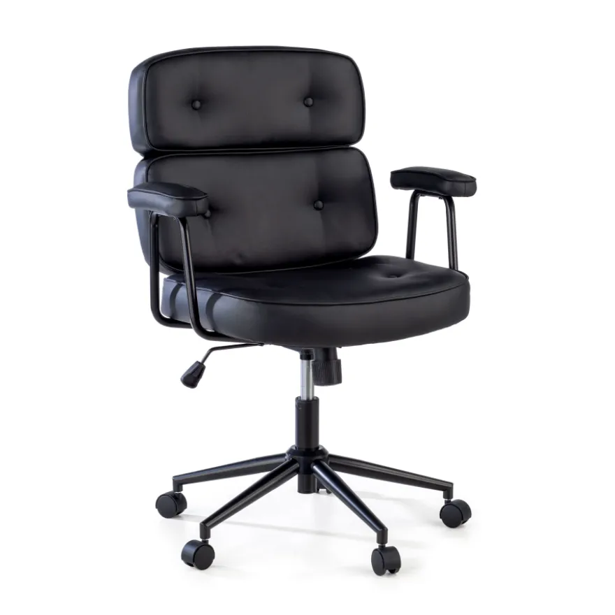 Sedia da Scrivania design Royale, sedile imbottito