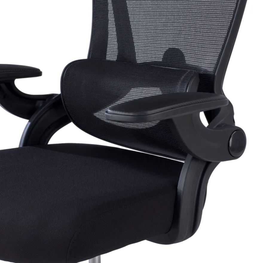 Sedia da scrivania ergonomica Optima, braccioli ribaltabili