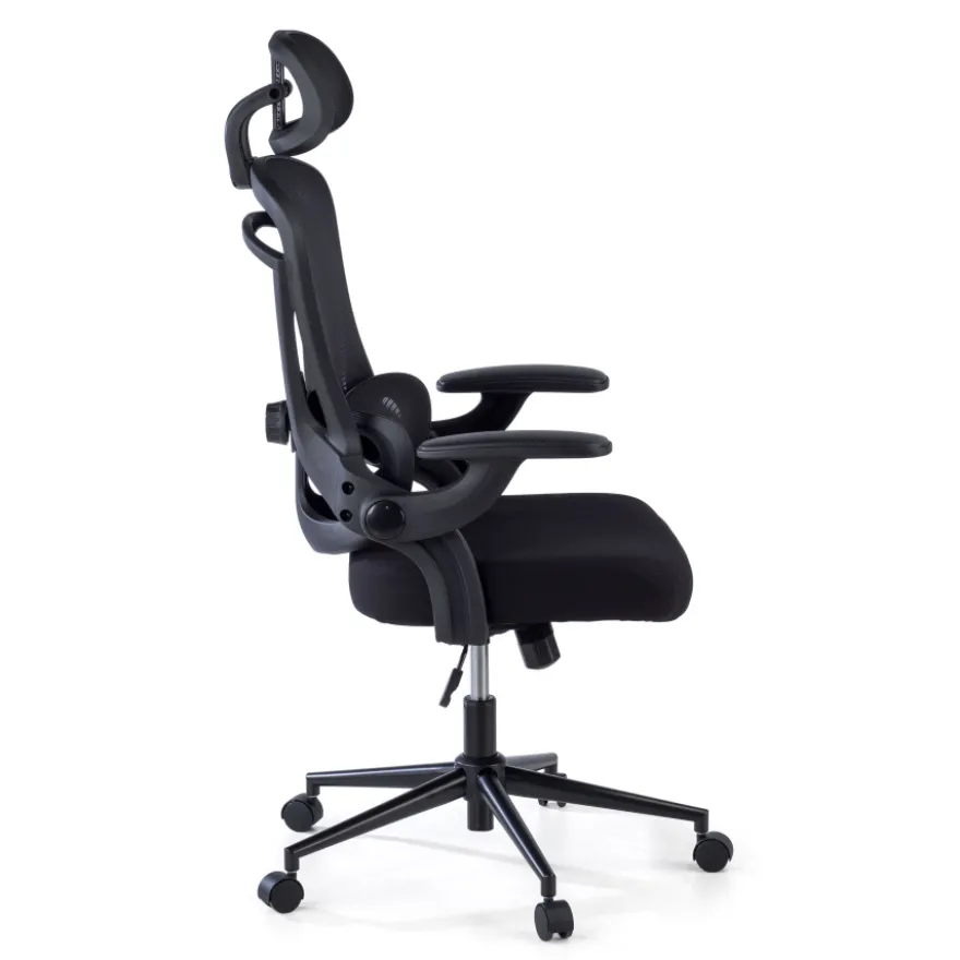 Sedia da scrivania ergonomica Optima, braccioli ribaltabili