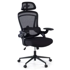 Sedia da scrivania ergonomica Optima, braccioli ribaltabili