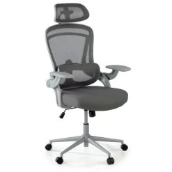 Sedia da scrivania ergonomica Optima, braccioli ribaltabili