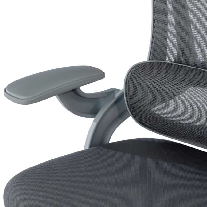 Sedia da scrivania ergonomica Optima, braccioli ribaltabili