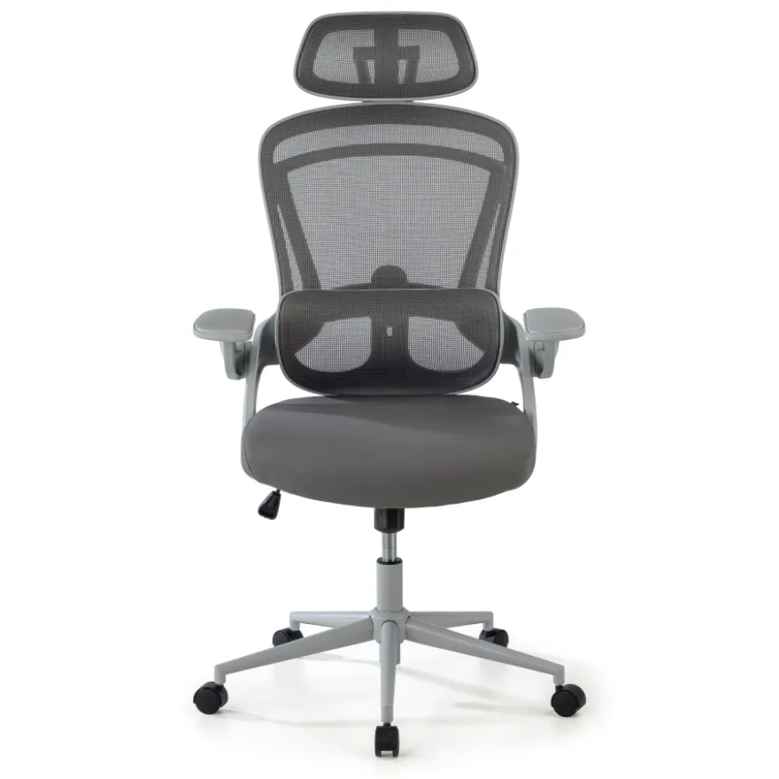 Sedia da scrivania ergonomica Optima, braccioli ribaltabili