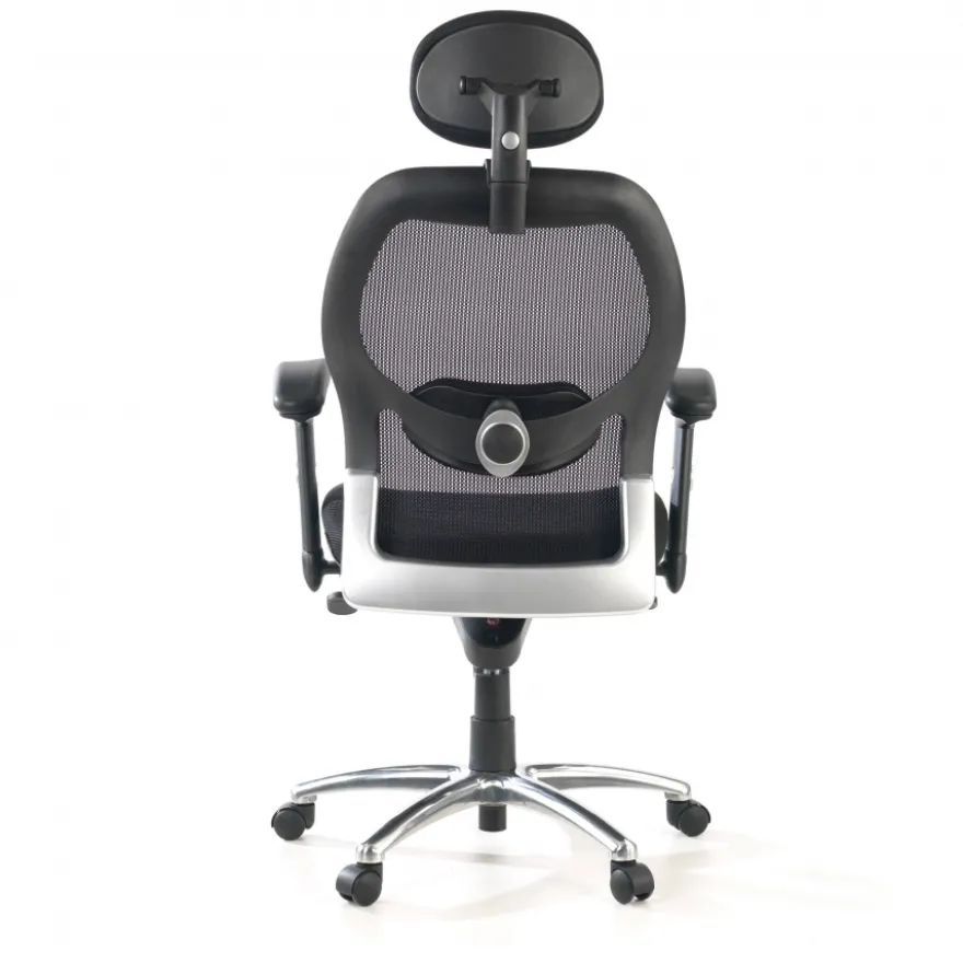 Sedia da Studio Ergonomica Hong Kong braccioli regolabili, poggiatesta