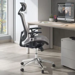 Sedia da studio Flex, braccioli regolabili, poggiatesta