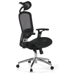Sedia da studio Flex, braccioli regolabili, poggiatesta