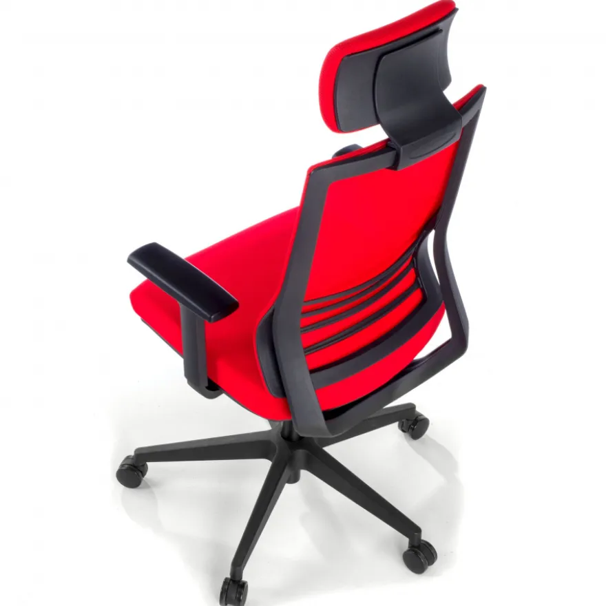 Sedia da Studio Magnum, con poggiatesta, rete