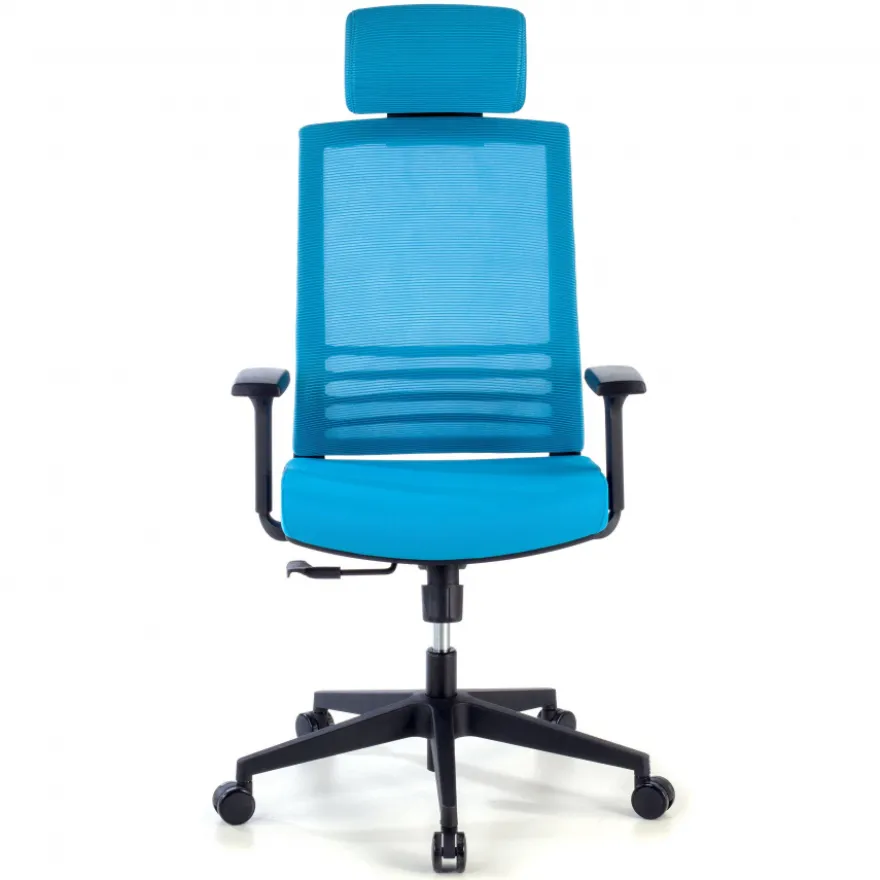 Sedia da Studio Magnum, con poggiatesta, rete