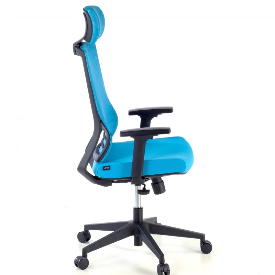 Sedia da Studio Magnum, con poggiatesta, rete