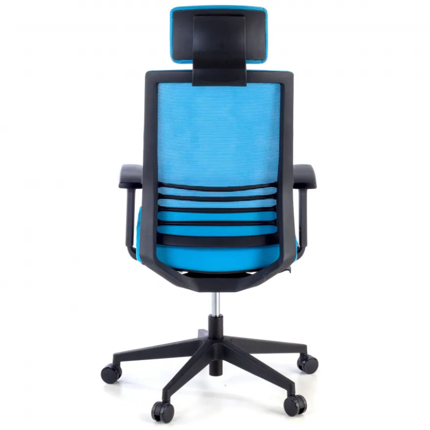 Sedia da Studio Magnum, con poggiatesta, rete
