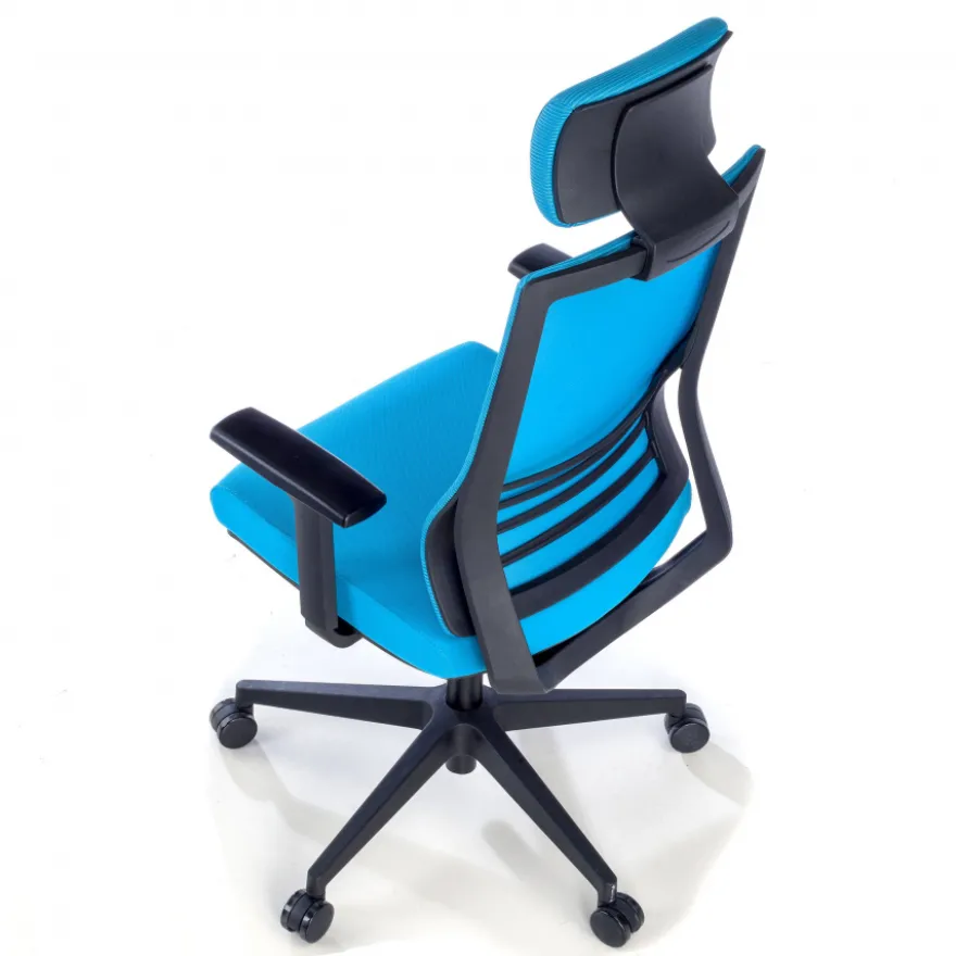 Sedia da Studio Magnum, con poggiatesta, rete