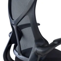 Sedia da studio Raptor, braccioli pieghevoli, schienale ergonomico
