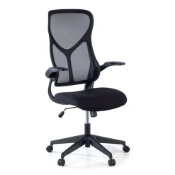 Sedia da studio Raptor, braccioli pieghevoli, schienale ergonomico