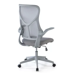 Sedia da studio Raptor, braccioli pieghevoli, schienale ergonomico