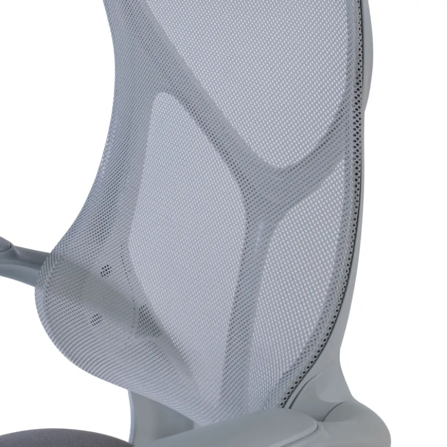 Sedia da studio Raptor, braccioli pieghevoli, schienale ergonomico