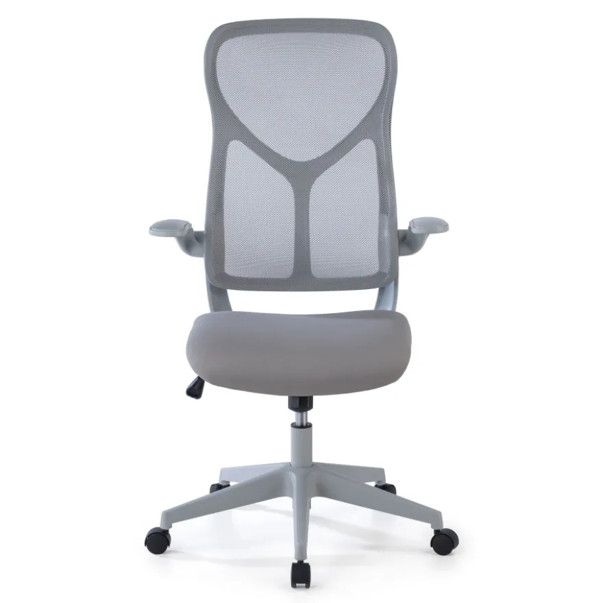 Sedia da studio Raptor, braccioli pieghevoli, schienale ergonomico