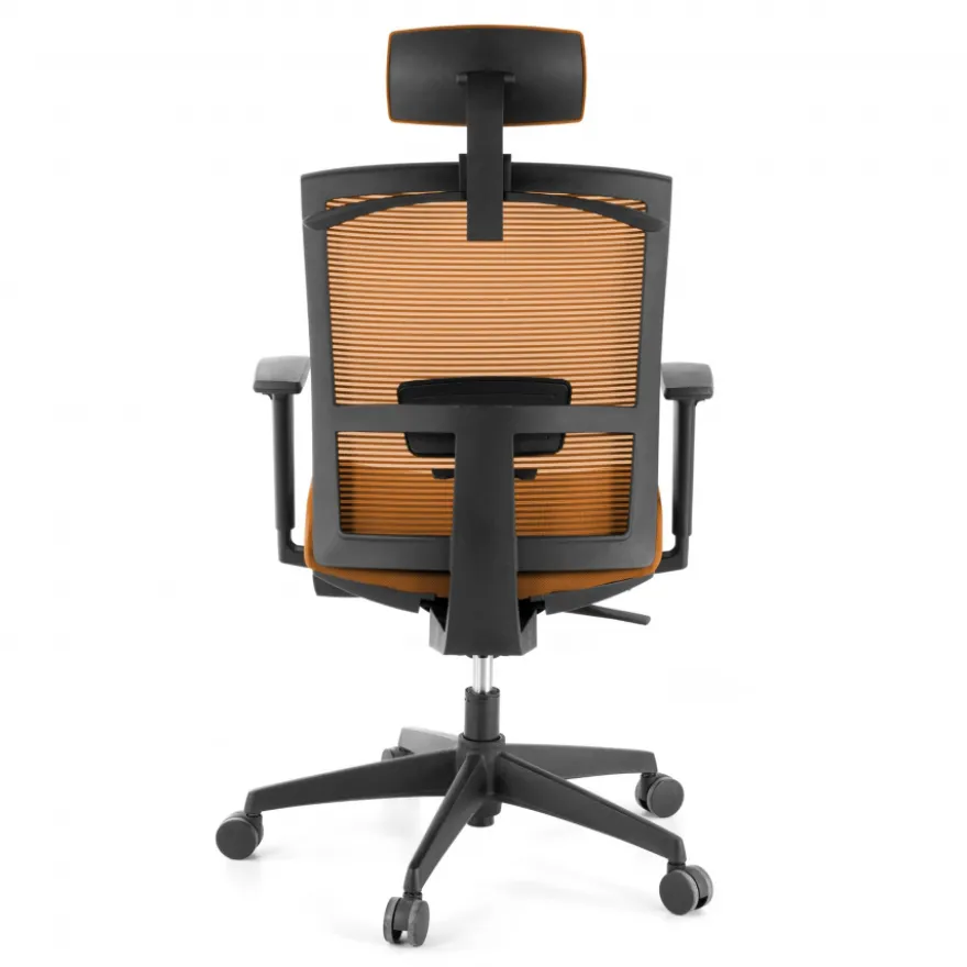 Sedia da ufficio ergonomica Akira con poggiatesta