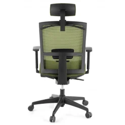 Sedia da ufficio ergonomica Akira con poggiatesta