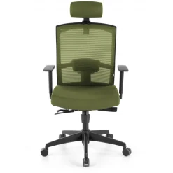 Sedia da ufficio ergonomica Akira con poggiatesta