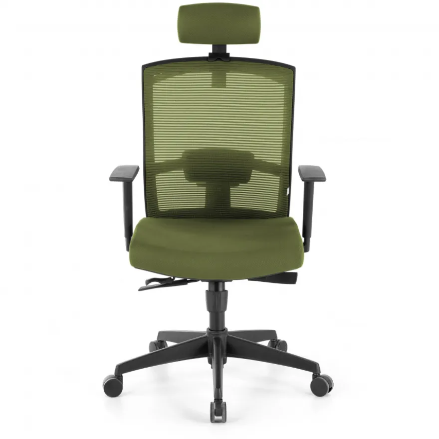 Sedia da ufficio ergonomica Akira con poggiatesta