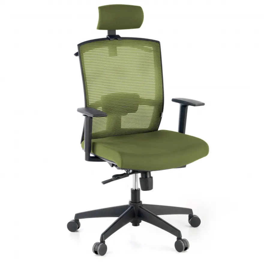 Sedia da ufficio ergonomica Akira con poggiatesta