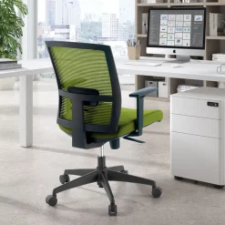 Sedia da ufficio ergonomica Akira, meccanismo syncro
